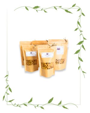 Saffron  Hand-Rosted Cashews in a Craft Pouch (Available Only in California)